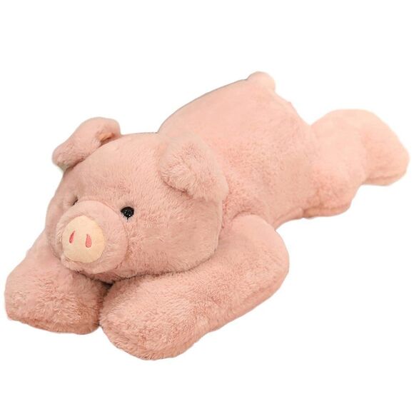 Hronsa Weighted Stuffed Animals, 19.7in 3.3lbs Weighted Pig Stuffed Animal Toy